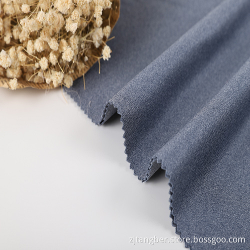 tissu tricoté scuba interlock en polyester cationique mélangé